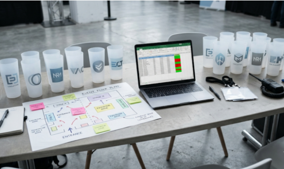 Copo personalizado para organizadores de eventos: o guia definitivo de prazo, escala e margem